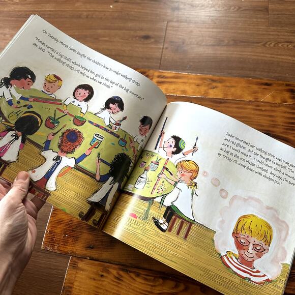 PJ Library Sadie And The Big Mountain Shavout Jewish Paperback Book - Picture 6 of 9